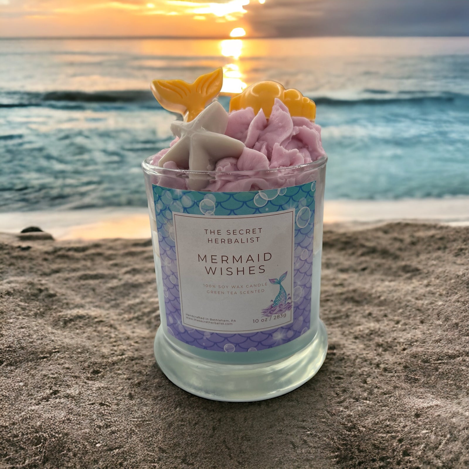 Mermaid Wishes Candle | 10 oz / 283 g