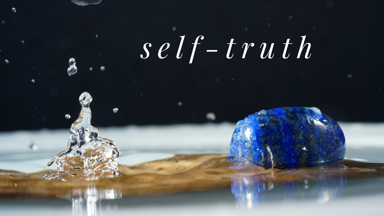 Throat Chakra - with Lapis Lazuli Gemstones | 8oz / 236ml