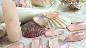 Heart Chakra - with Rose Quartz Gemstones | 8oz / 236ml