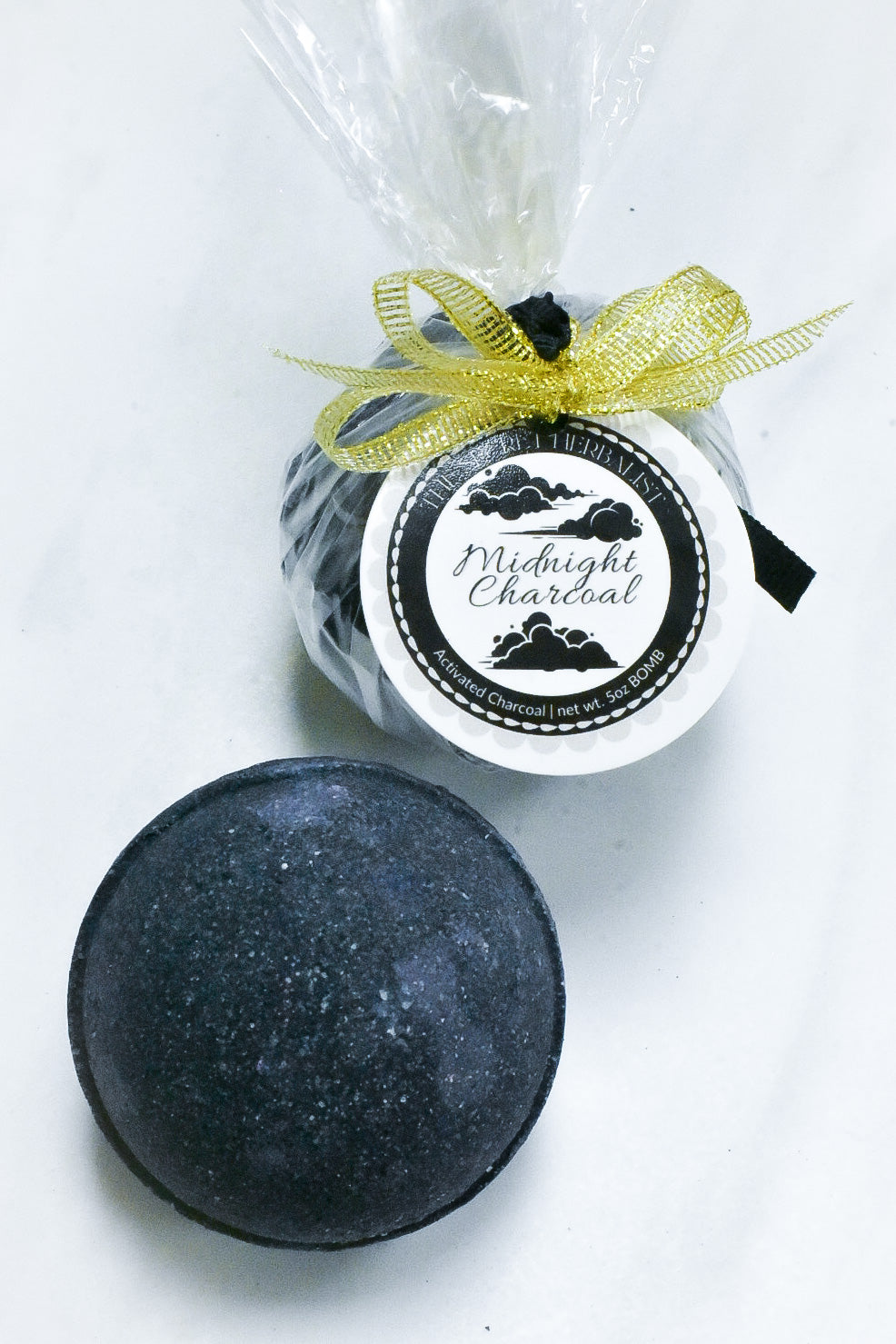 Midnight Charcoal Bath Bomb | 5oz / 150ml