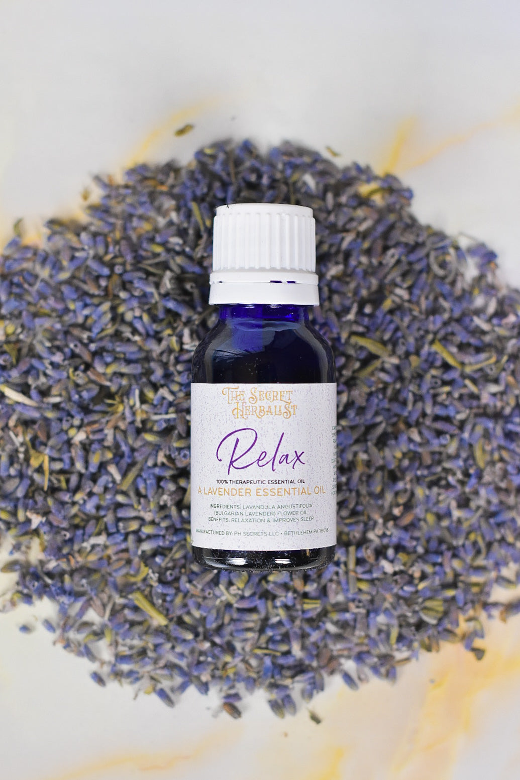 Relax (Bulgarian Lavender Essential Oil) - 0.5oz / 15ml