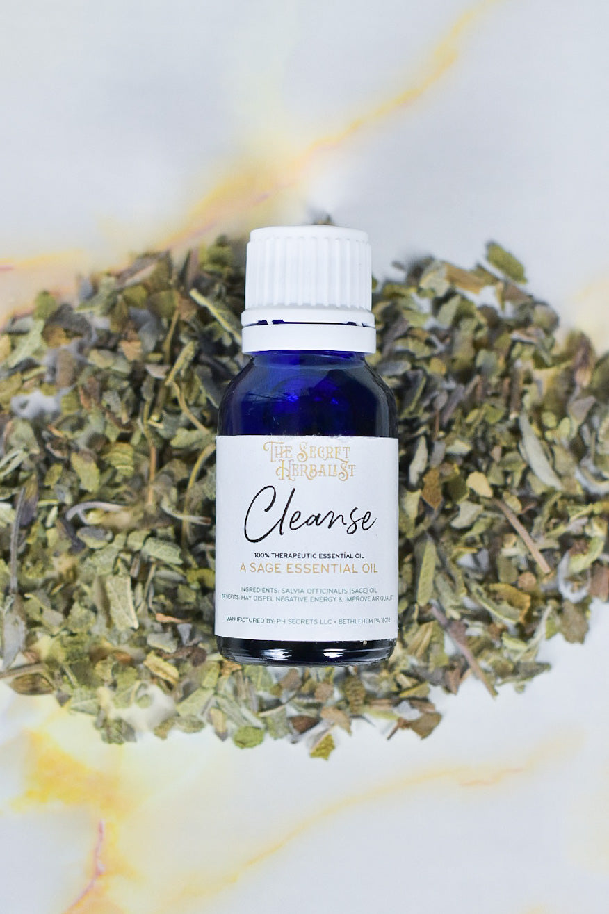 Cleanse (Sage Essential Oil) - 0.5oz / 15ml